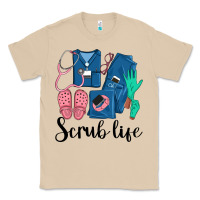 Mushroom Scrub Life Nurse Classic Tee - LillyAllenDesigns