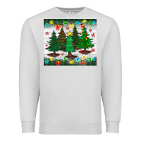 Dove Grey christmas trees tumbler Premium Sweatshirt - BundleAndBundleShop