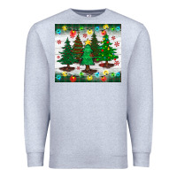 Heather Grey christmas trees tumbler Premium Sweatshirt - BundleAndBundleShop