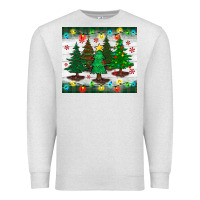Oatmeal Heather christmas trees tumbler Premium Sweatshirt - BundleAndBundleShop