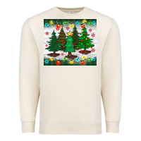Sandshell christmas trees tumbler Premium Sweatshirt - BundleAndBundleShop
