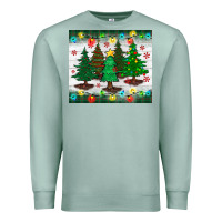 Seafoam christmas trees tumbler Premium Sweatshirt - BundleAndBundleShop