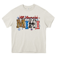 Cream all american mini Heavy Core Tee - RanaPortraitStore