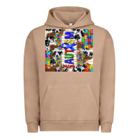 Pigment Burro autism mom puzzle ribbon Urban Hoodie - TumblerDesignByShophia