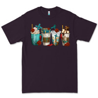 Plum faith coffee cups Premium Tee - texasbilliewilder