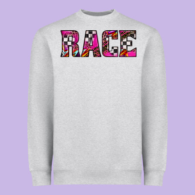 Race Heavyweight Sweatshirt Designed By Jahusdesignshop