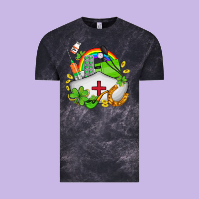 Nurse  St Patricks Vintage Tee Designed By Adodesignshop