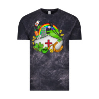 Cloud Black nurse  st patricks Vintage Tee - AdoDesignShop