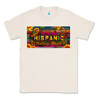 Natural national hispanic heritage month license plate Classic Tee - BundleAndBundleShop