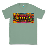 National Hispanic Heritage Month License Plate Classic Tee | Teevron