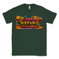 Sports Green national hispanic heritage month license plate Classic Tee - BundleAndBundleShop