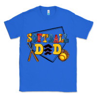 True Royal softball dad Classic Tee - AdoDesignShop