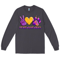 Smoke peace love dogs Long Sleeve Tee - AdoDesignShop