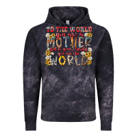 Cloud Black mother world Vintage Hoodie - RacoonDesign