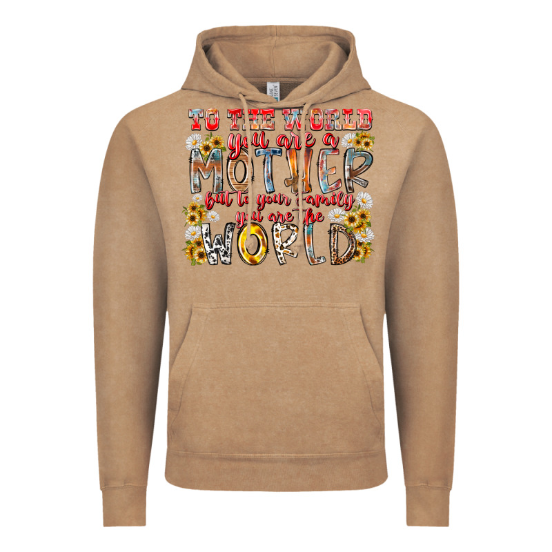 Mother World Vintage Hoodie by RacoonDesign | Teevron