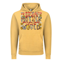 Vintage Mustard mother world Vintage Hoodie - RacoonDesign