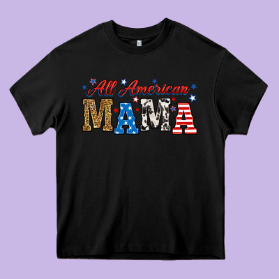 Heavy Core Tee all american mama