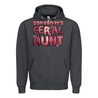 Smoke somebodys feral aunt Zipper Hoodie - MaliasSmallBusiness
