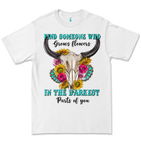 White find someone who in the darkest parts of you Premium Tee - texasbilliewilder