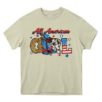 Mossy all american girl Heavy Core Tee - RanaPortraitStore