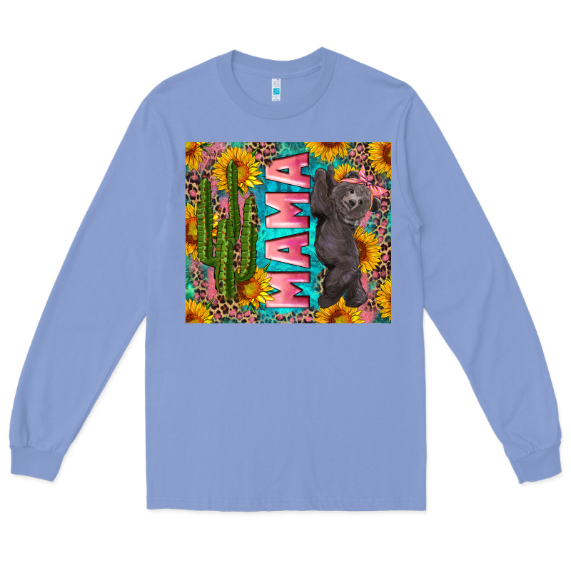 Western Mama With Baby Bear Long Sleeve Tee by Artiststas | Teevron