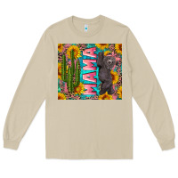 Mushroom western mama with baby bear Long Sleeve Tee - Artiststas