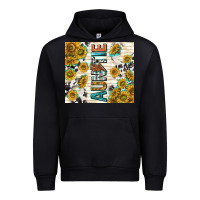 Black auntie with lightning bolt Urban Hoodie - TumblerDesignByShophia