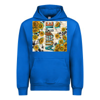 Cobalt auntie with lightning bolt Urban Hoodie - TumblerDesignByShophia