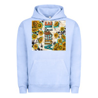 Pigment Grape Ice auntie with lightning bolt Urban Hoodie - TumblerDesignByShophia