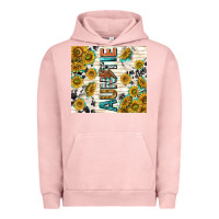 Pigment Salmon auntie with lightning bolt Urban Hoodie - TumblerDesignByShophia