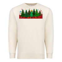 Sandshell christmas trees libbey glass Premium Sweatshirt - BundleAndBundleShop