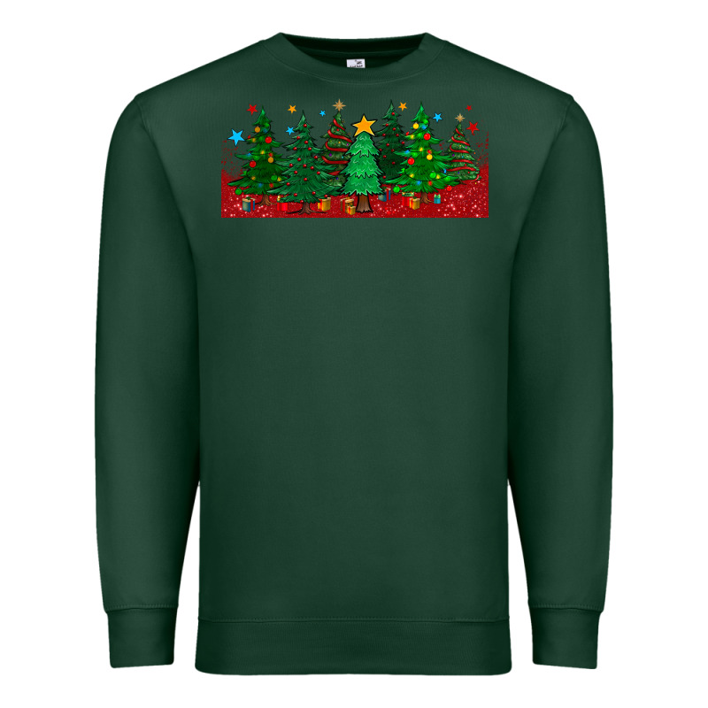 Christmas Trees Libbey Glass Premium Sweatshirt by BundleAndBundleShop | Teevron