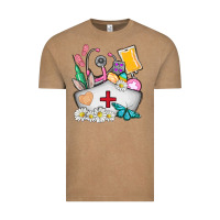Vintage Coffee nurse  easter Vintage Tee - AdoDesignShop
