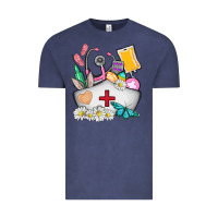 Vintage Denim nurse  easter Vintage Tee - AdoDesignShop