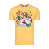 Vintage Mustard nurse  easter Vintage Tee - AdoDesignShop