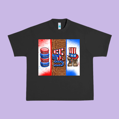 Usa Macaroon And Boots Urban Heavy Tee Designed By Adodesignshop