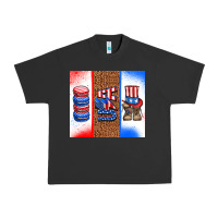 Pigment Black usa macaroon and boots Urban Heavy Tee - AdoDesignShop
