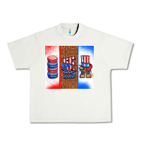 Pistachio usa macaroon and boots Urban Heavy Tee - AdoDesignShop