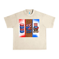Sandshell usa macaroon and boots Urban Heavy Tee - AdoDesignShop
