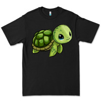 Black cute turtle Premium Tee - Zillion Design Studio