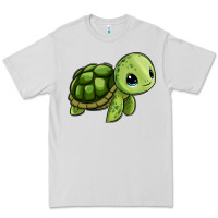 Dove Grey cute turtle Premium Tee - Zillion Design Studio