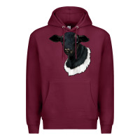 Burgundy dorper sheep Premium Hoodie - RanaPortraitStore