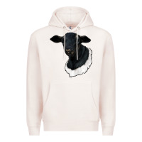 Pale Pink dorper sheep Premium Hoodie - RanaPortraitStore