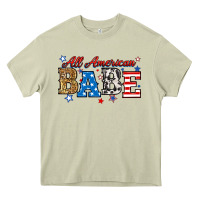 Mossy all american babe Heavy Core Tee - RanaPortraitStore