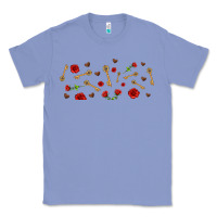 Colony Blue rosses and keys Classic Tee - AdoDesignShop