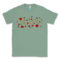 Sage rosses and keys Classic Tee - AdoDesignShop