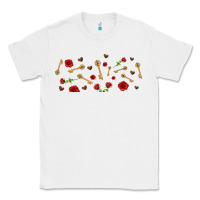 White rosses and keys Classic Tee - AdoDesignShop