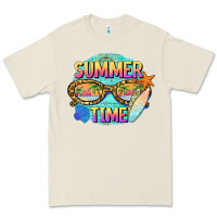 Bone summer time sunset glasses Premium Tee - BarkalooDesign