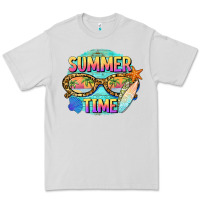 Dove Grey summer time sunset glasses Premium Tee - BarkalooDesign