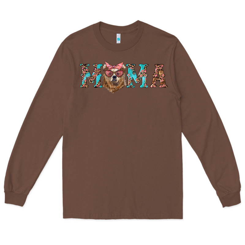 Mama With Bear Long Sleeve Tee by Artiststas | Teevron